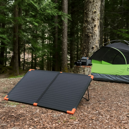 100W Briefcase Solar Panel with Kickstand