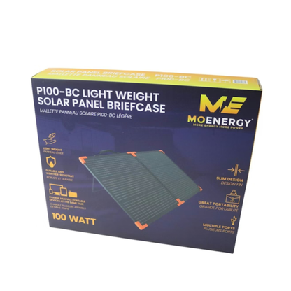 100W Briefcase Solar Panel with Kickstand
