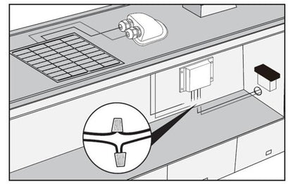 Rooftop Box Installation Interior view
